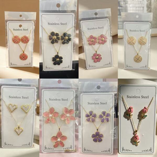 Earrings With Necklace