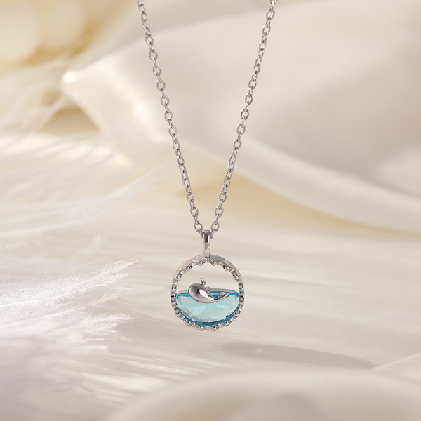 Sea Theme Titanium Steel Necklace